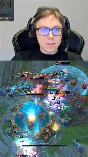 BAUS 1v5 SAVES THE GAME 😱 #thebausffs #leagueoflegends