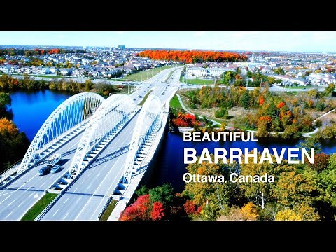 Beautiful Barrhaven from the sky, Ottawa, ON, Canada