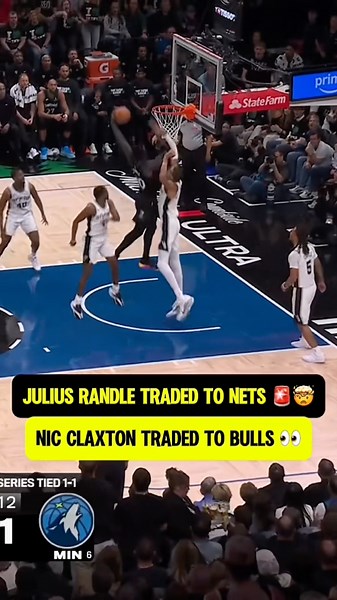 RANDLE TRADED TO NETS in 3 team trade 🚨👀