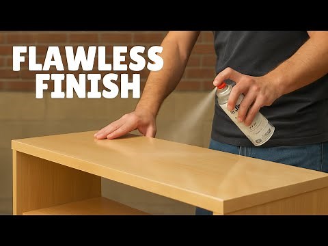 DIY Lacquer Spray Finish — It’s Easier Than You Think