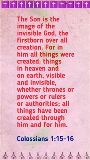 The Image of the Invisible God ✝️🔥