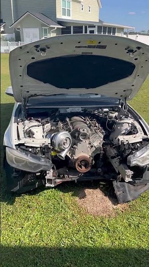 Big turbo LS swapped BMW F30 in the works!