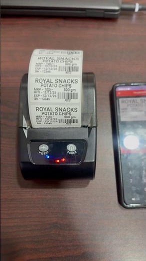 Low-Cost Mini Barcode Sticker Printer Machine | Affordable & Compact Label Printer