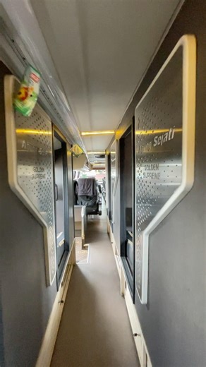 This luxury sleeper bus interior looks like the future #sleeperbus #businterior #futuristicdesign