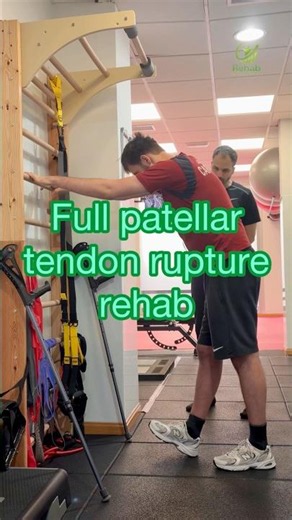 Full patellar tendon rupture rehab