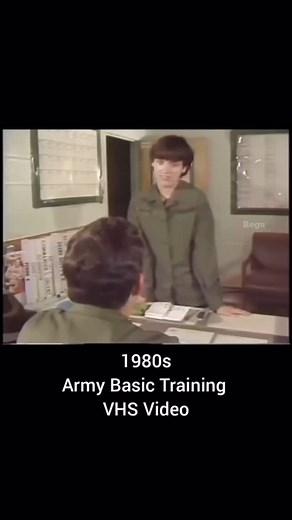 @notinregz on Instagram: "1980 Army basic training video SGT Vance was flustered"