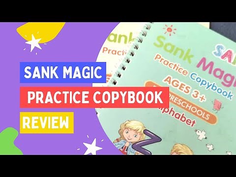 Sank Magic Practice Copybook Review 2021 | Learn To Write For Preschoolers