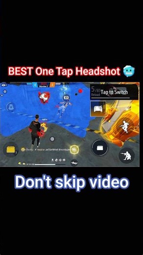 Best One Tap Headshot Trick In Free Fire 😱