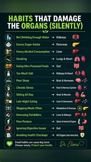 15 daily habits that could silently harm your health