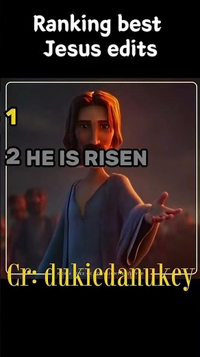 Ranking best JESUS edits #edit