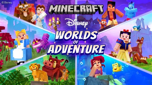13K views · 313 reactions | Explore six classic Disney tales in one magical world in the Minecraft: Disney Worlds of Adventure update! Available now on Nintendo Switch! | Nintendo Switch | Facebook
