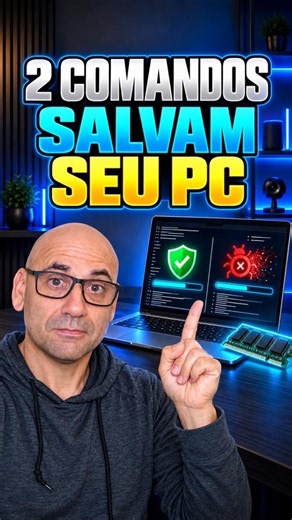 COMO RECUPERAR AQUELE PC VELHO TRAVANDO COM ESSES COMANDOS DO WINDOWS