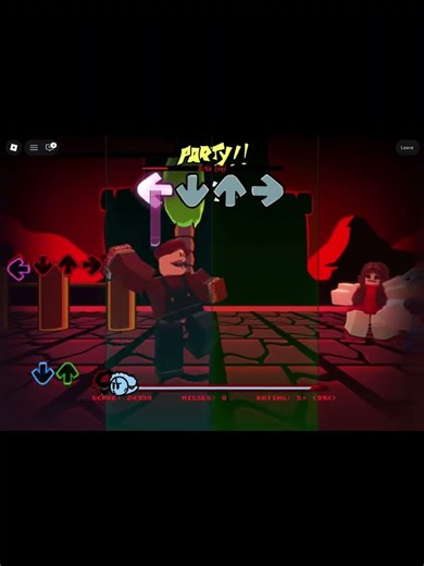 Fnf on Roblox #roblox #fnfmod #fnf #fnfmods #mario #lol #party