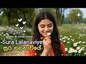 sura lalanawiye (සුර ලලනාවියේ) | Sinhala Lyrics Video | AI Version