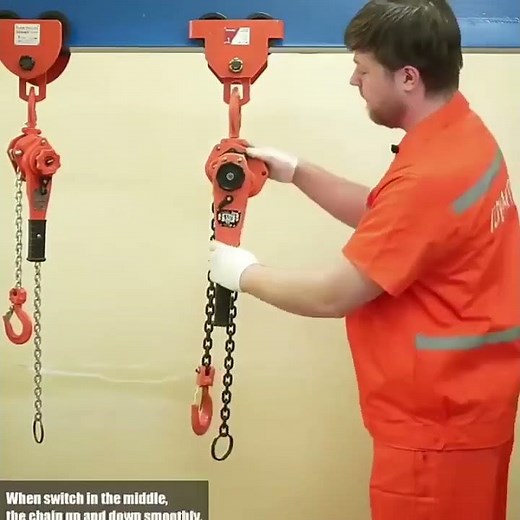 Power Plant Maintenance:How we use hand chain hoists lever block daily
