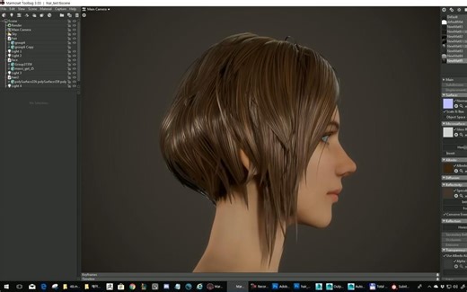 Substance Hair Texture Tutorial(中文字幕）