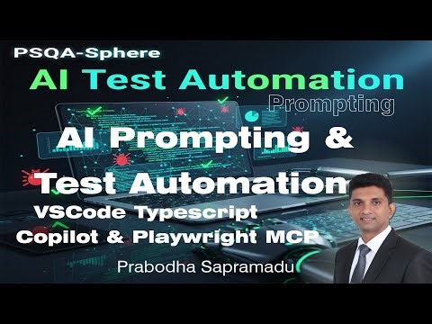 AI-Generating Typescript automation test scripts using AI prompts -Github Copilot and Playwright MCP