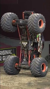 Jon Zimmer Jr takes the ‪@iHeartRadio‬ 2-wheel skills victory 🤘 #MonsterJam #MonsterTrucks