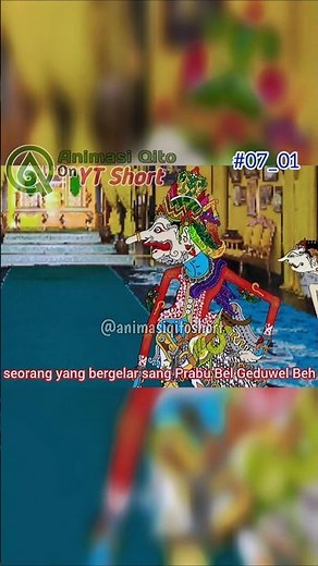 414 Prabu Bel Geduwelbeh, sang penguasa kerajaan Loji Tengoro. AnimQit Animasi Wayang Kulit Kartun 7