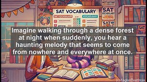 5000 Must Know SAT Vocabulary - Preternatural: Beyond Natural, Not Quite Supernatural