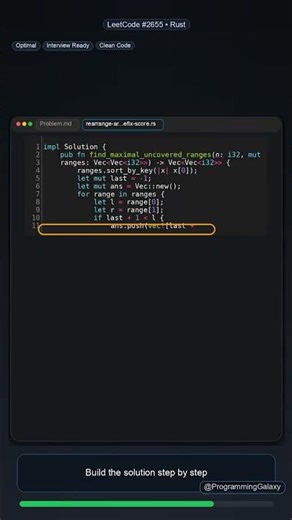 Rearrange Array to Maximize Prefix Score in Rust | Fast LeetCode Solution #shorts