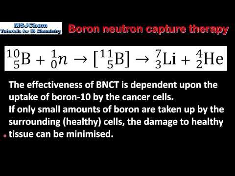 D.8 Boron neutron capture therapy (HL)