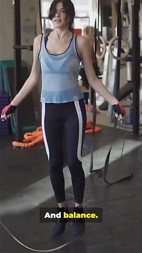 10 Minutes of Jump Rope = This Many Health Benefits. #jumprope #fitnessshorts #viralshorts