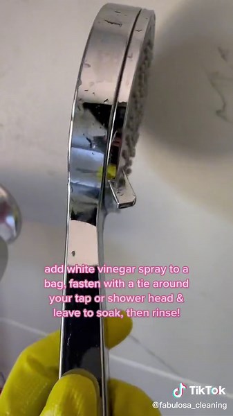 Effective Tips for Cleaning Taps and Shower Heads with Vinegar Spray