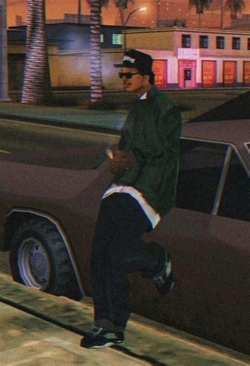 Eazy-E in GTA 🤣❤️😎💯 | #fyp #eazye #gtasanandreas #edit #90shiphop