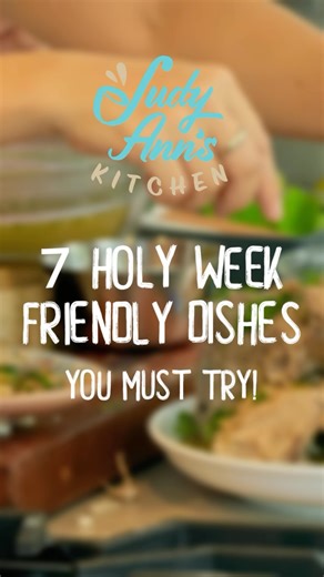 Judy Ann’s Kitchen on Instagram: "Since holy week is just around the corner, here are recipe suggestions which observes our tradition of abstinence from meat ❤️ Check these episodes (link in bio) and share with us your thoughts! 😉 #JudyAnnsKitchen"