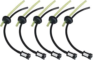 5X Fuel Filter Line Grommet Kit 2 Hole For Stihl For Honda Trimmer WeedEater Part US, Fuel Filter Line Grommet Kit