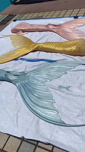 So many tails!#mermaid #mermaidtail #fyp