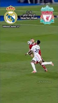 Real Madrid vs Liverpool UCL 20/21