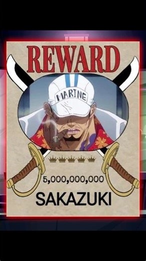 НАГРАДА АКАИНУ ПРОТИВ БЕЛОУСА 🔥 Пираты Рокса 🏴‍☠️ #ванпис #onepiece