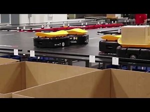Tompkins Robotics t-Sort Robotic Unit and Parcel Sortation System