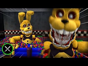 A HUGE SPRING BONNIE IN THE BALL POOL! | Five Nights at Freddy's: Killer in Purple - Part 4