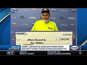 New Hampshire man wins $2 million in lottery game