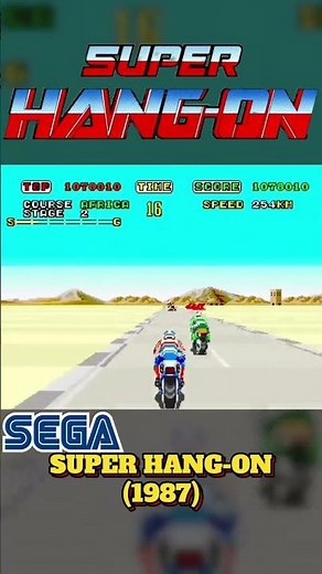 SUPER HANG-ON ARCADE (1987)