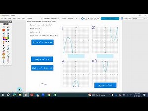 IXL A2: Y.8 Match quadratic functions and graphs (AU8)