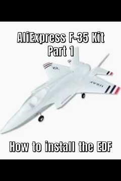 RC plane build F-35 #aliexpress #rc #build #aviation #diy #drone #f35 #edf #cheap #install #craft