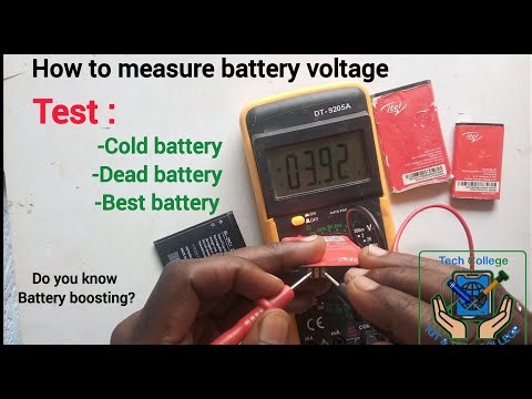 Multimeter Guide: Test Mobile Battery Voltage | Know Good vs Dead Battery | voltage Measurement