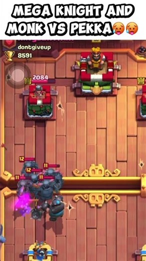 Mega and monk vs pekka