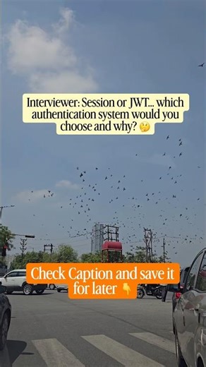 Choose between JWT and SESSION 👇