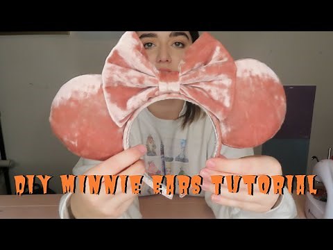 How to Make Minnie Mouse Ears | Easy DIY Minnie Ears