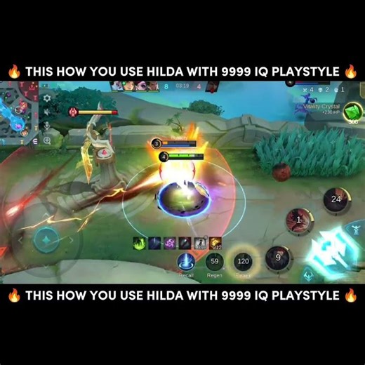 THIS HOW YOU USE HILDA WITH 9999 IQ PLAYSTYLE 🔥