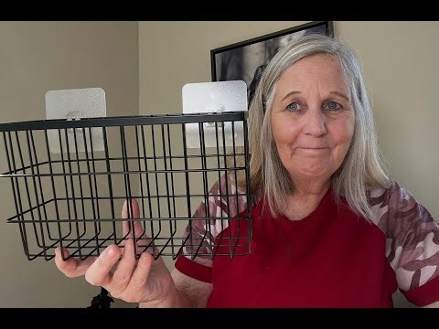 Cabinet Door Storage Organizer No Drill Wire BasketsHome & Kitchen