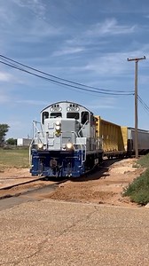 Reversed Cab and a Nathan M3? Plainsman Switching Co 7007 (#PSC7007) returns from 84 Lumber after picking up an empty center beam. 7007 is the most unique locomotive on the Plainsman roster, this ex CN Highhood GP9 features a backwards and reversed cab, with the engineer controls facing towards the rear of the locomotive (long hood) and the control stand positioned on the left side of the cab (typically the conductors side). The cab door also resides on the opposite side of the locomotive. To to