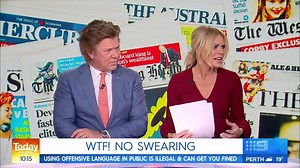 Do you know the penalties for swearing in public? It turns out it's actually ILLEGAL to use offensive language when visiting parks, beaches, schools, and restaurants, with the maximum penalty being a $1,250 fine or three months in PRISON! #9Today | TODAY