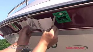 Boat Lettering, Custom Vinyl Names and Graphics - BoatLetteringToYou.com