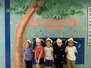 BES Students Learn the Alphabet with Chicka Chicka Boom Boom